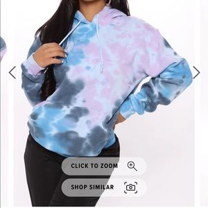 Tie dye hoodie